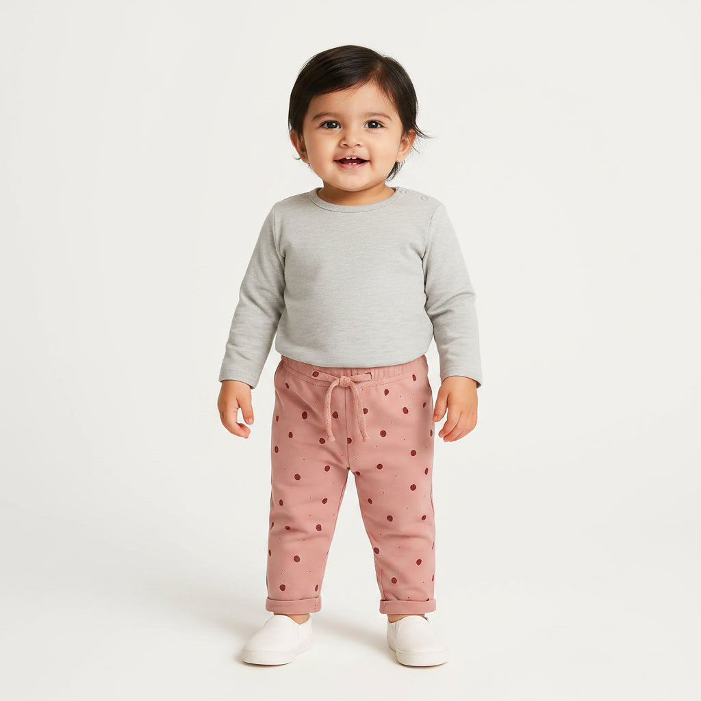 Pink Berry Dot Sweatpants
