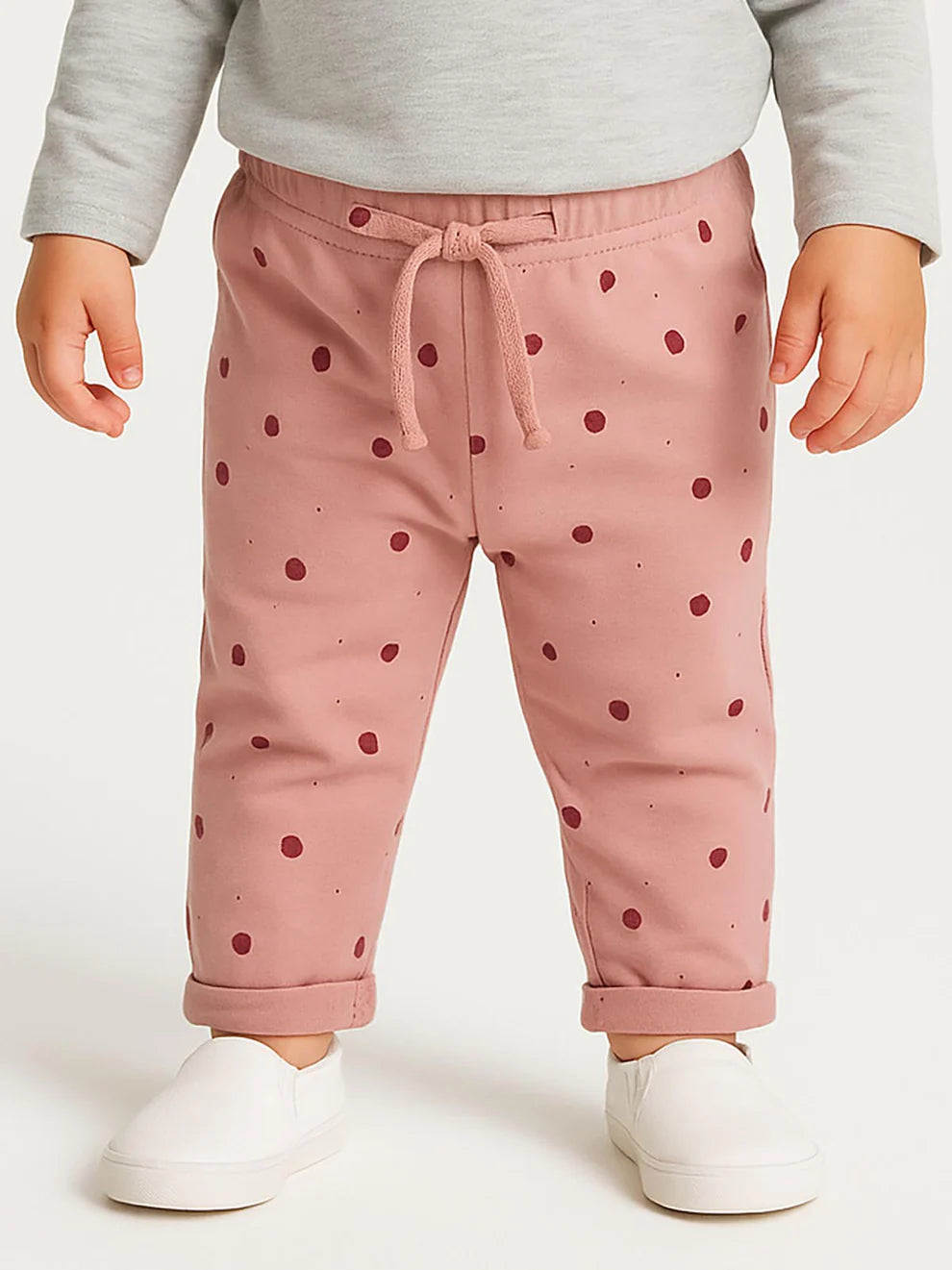 Baby Girls Pink Berry Jogger