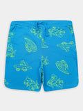 Bright Blue Cotton Shorts