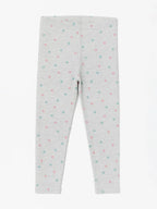 Heart Polka Grey Leggings
