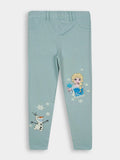Turquoise Elsa Jeggings