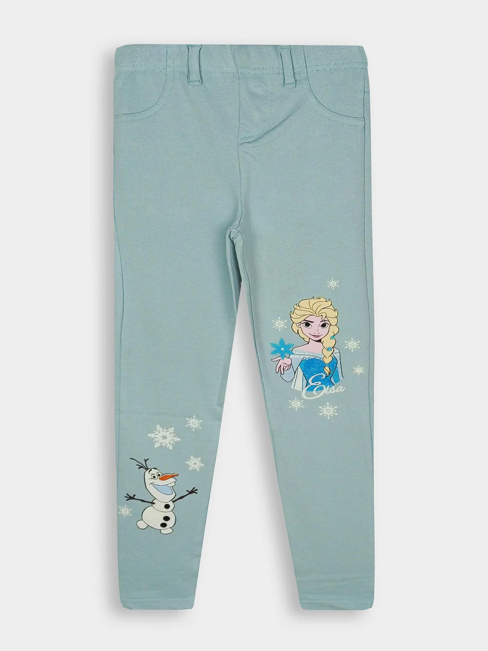 Girls Elsa Jeggings