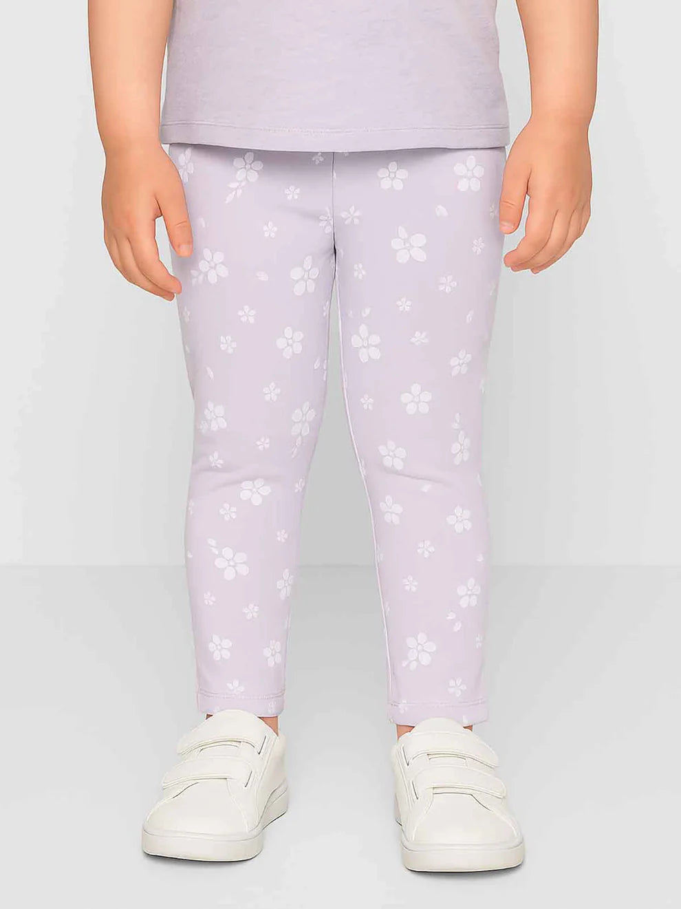 Baby Girls Lilac Floral Legging