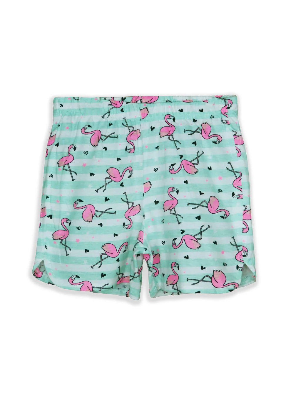 Girls Flamingo Shorts