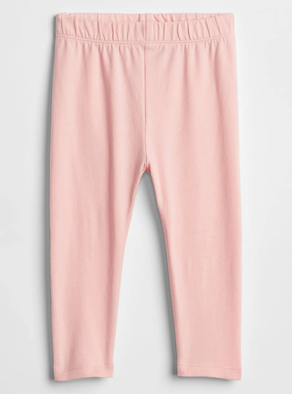Baby Girls Solid Pink Leggings
