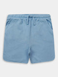Light Blue Cotton Shorts
