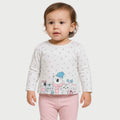 Soft Cotton White Full Sleeves Tee