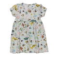 Soft Cotton Animal Grey Dress
