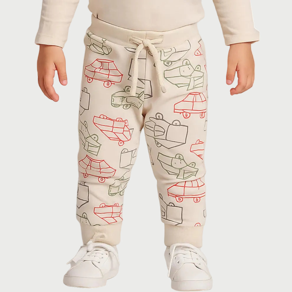 Beige Vehicles Jogger