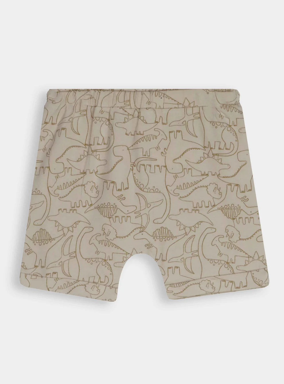 Light Brown Cotton Shorts