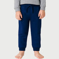 Soft Navy Blue Fleece Jogger