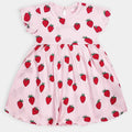 Cotton Strawberry Pink Dress