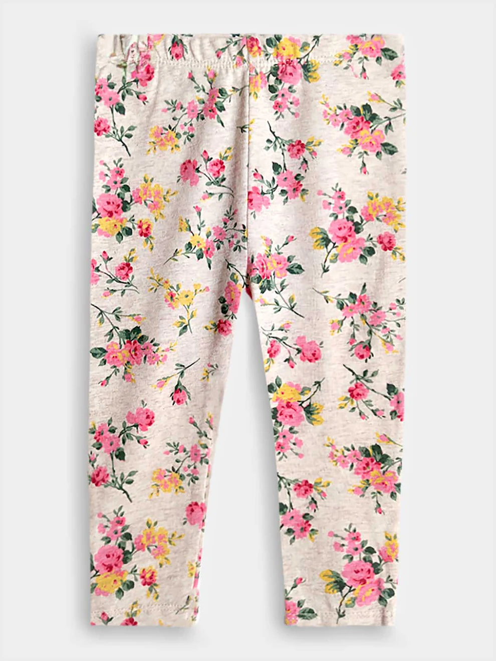 Pink Floral Leggings