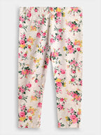 Pink Floral Leggings