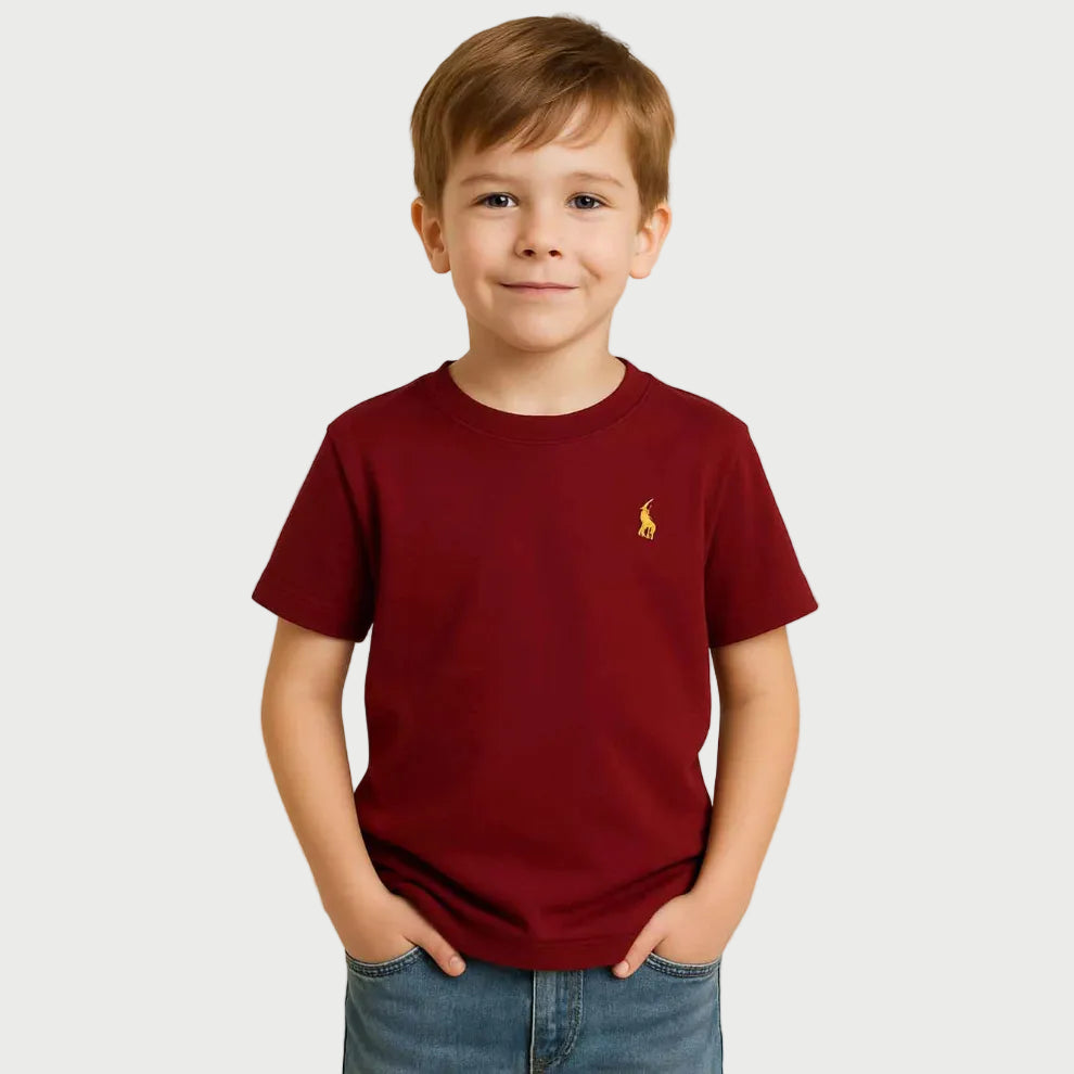 Red Cotton Tee