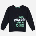 Roar Black Pullover Sweatshirt