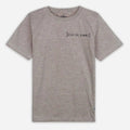 Warm Grey Cut n Sew Cotton Tee
