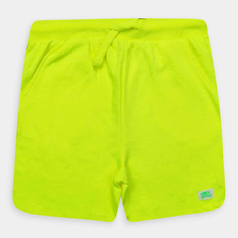 Neon Cotton Shorts