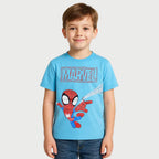 Marvel Bright Blue Cotton Tee