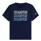 Champion Navy Blue Cotton Tee