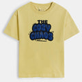 Dull Yellow Cotton Tee