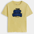 Dull Yellow Cotton Tee