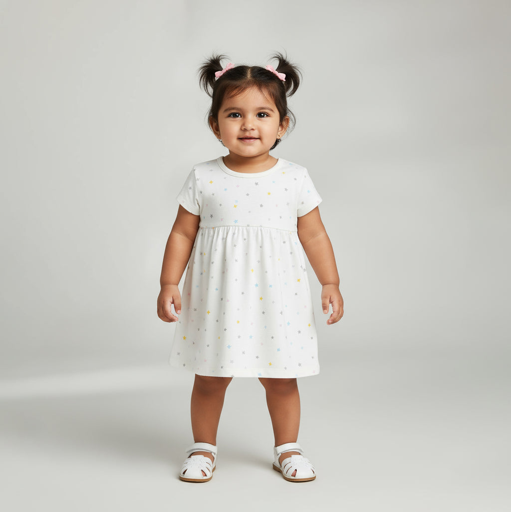 Baby Girls Star Knit Dress