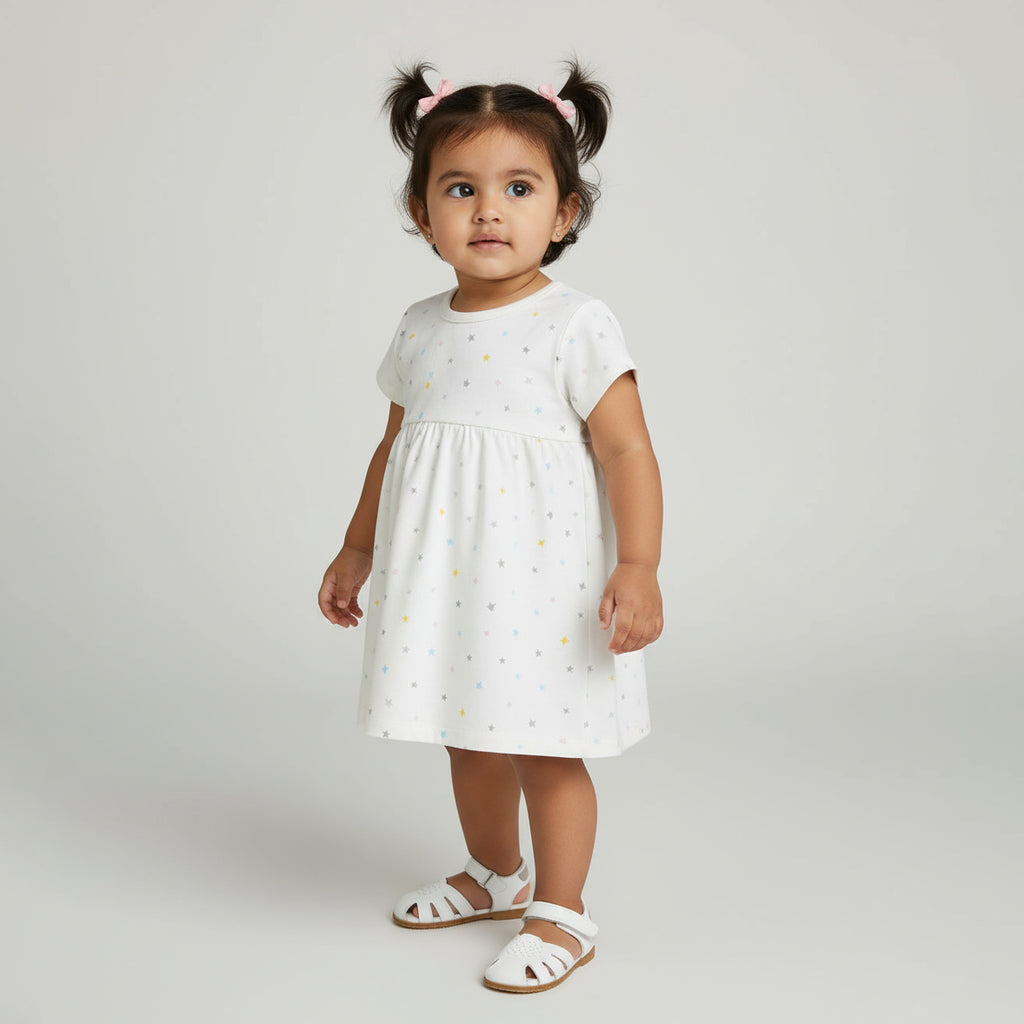 Baby Girls Star Knit Dress