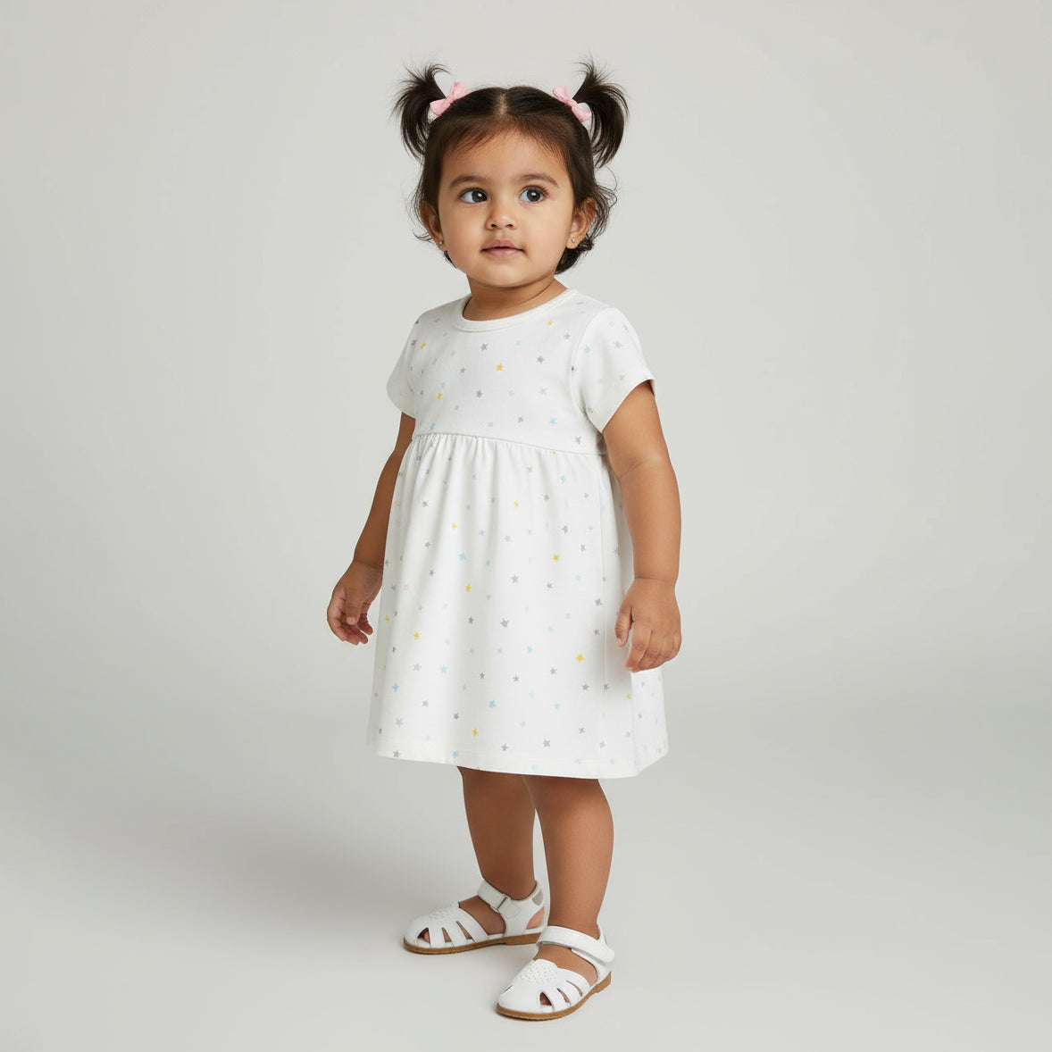 Baby Girls Star Knit Dress