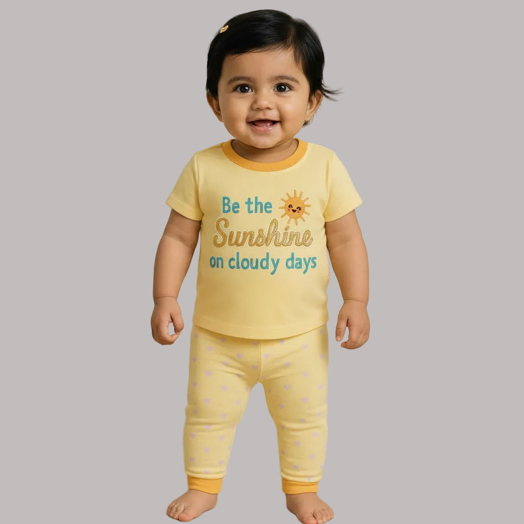 Soft Cotton Sunshine Pyjama Set