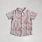 Soft Pink Jacquard Shirt