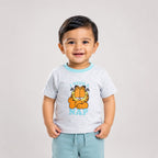 Cotton Light Grey Garfield Tee