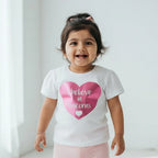 Cotton White Unicorn  Glitter Tee