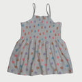 White Spaghetti Strap Smocked Top