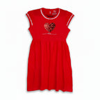 Red Glitter Heart Dress