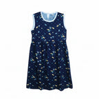 Navy Floral Dress