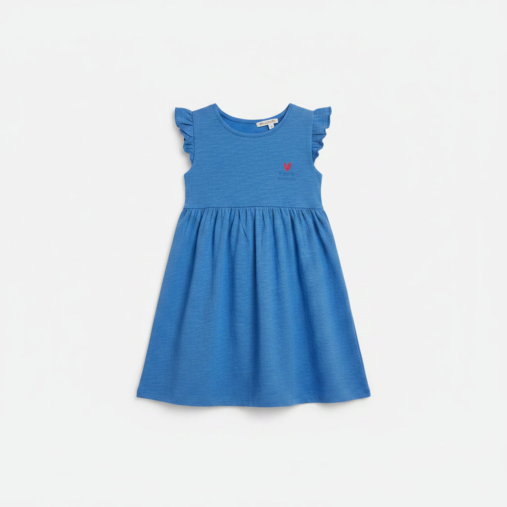 Light Cotton Blue Dress