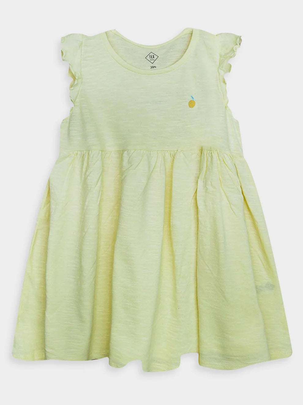 Light Cotton Yellow Dress