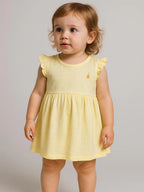 Light Cotton Yellow Dress