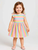 Multi Color Striped Dress
