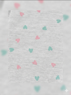 Heart Polka Grey Leggings