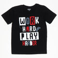 Black Cotton Tee