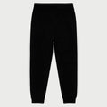 Soft Black Cotton Joggers