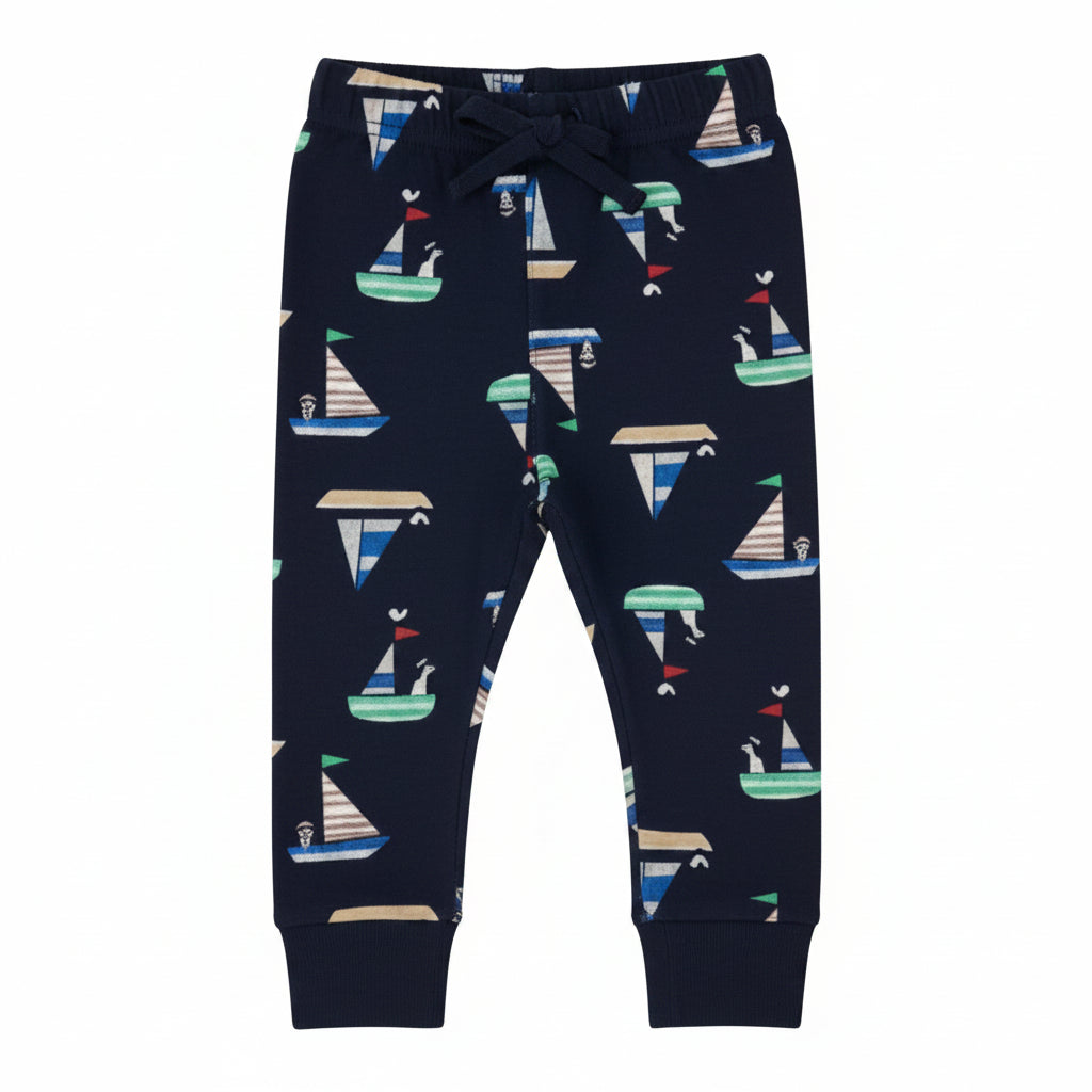 Black Boat Leggings
