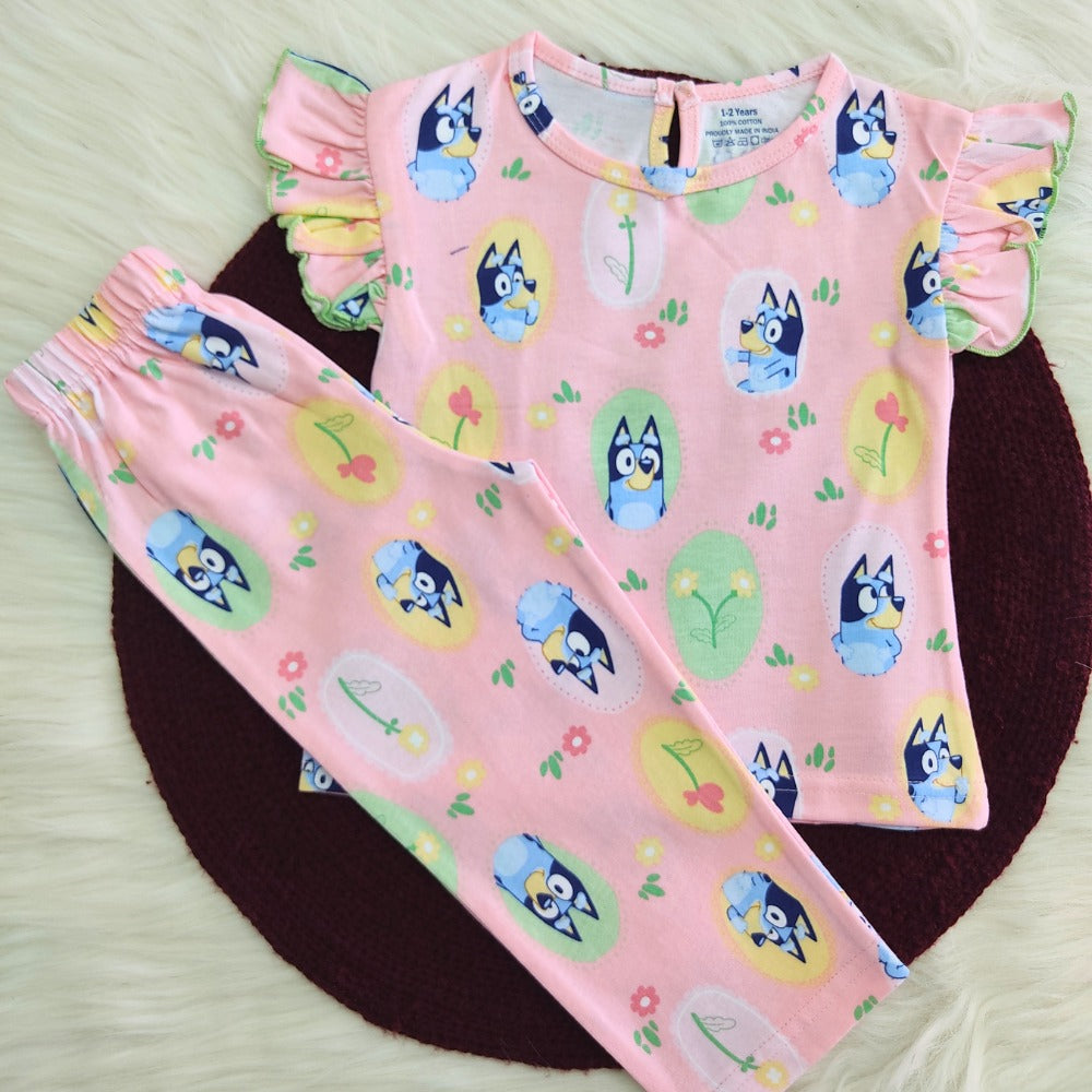 Bluey Frill Co-ord Set