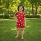 Red Mickey Mouse Unisex Co-ord Set