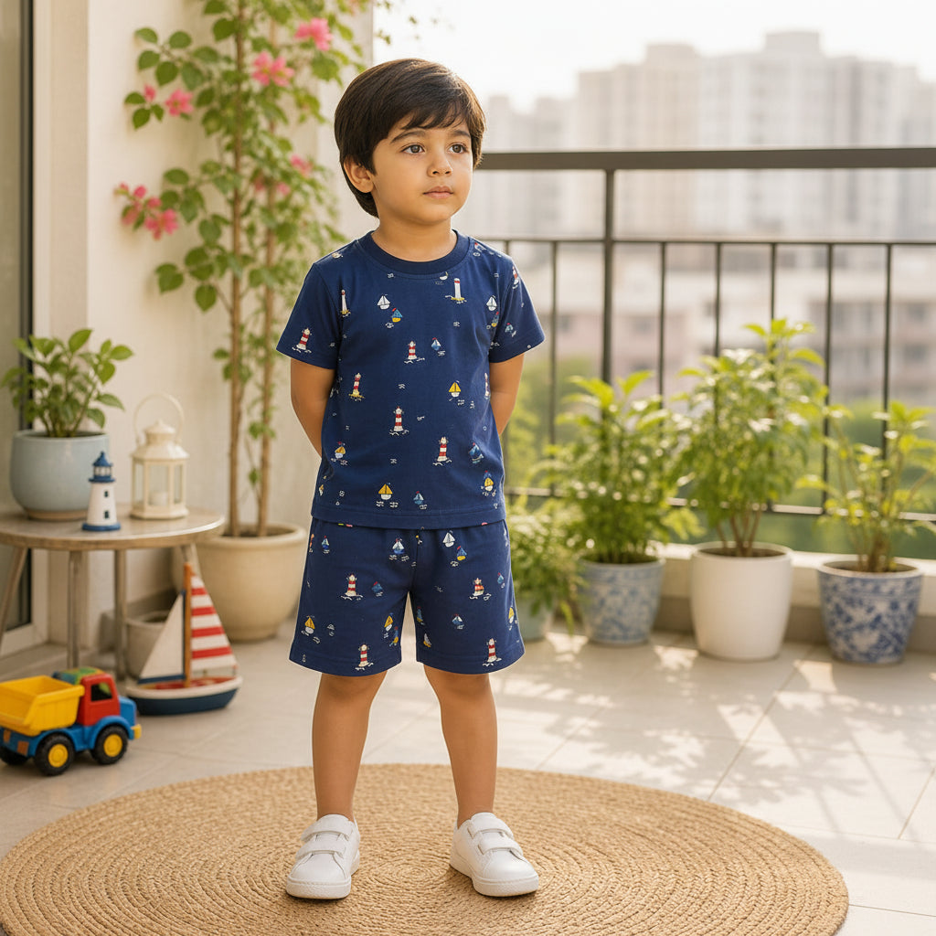 Blue Ocean Unisex Co-ord Set