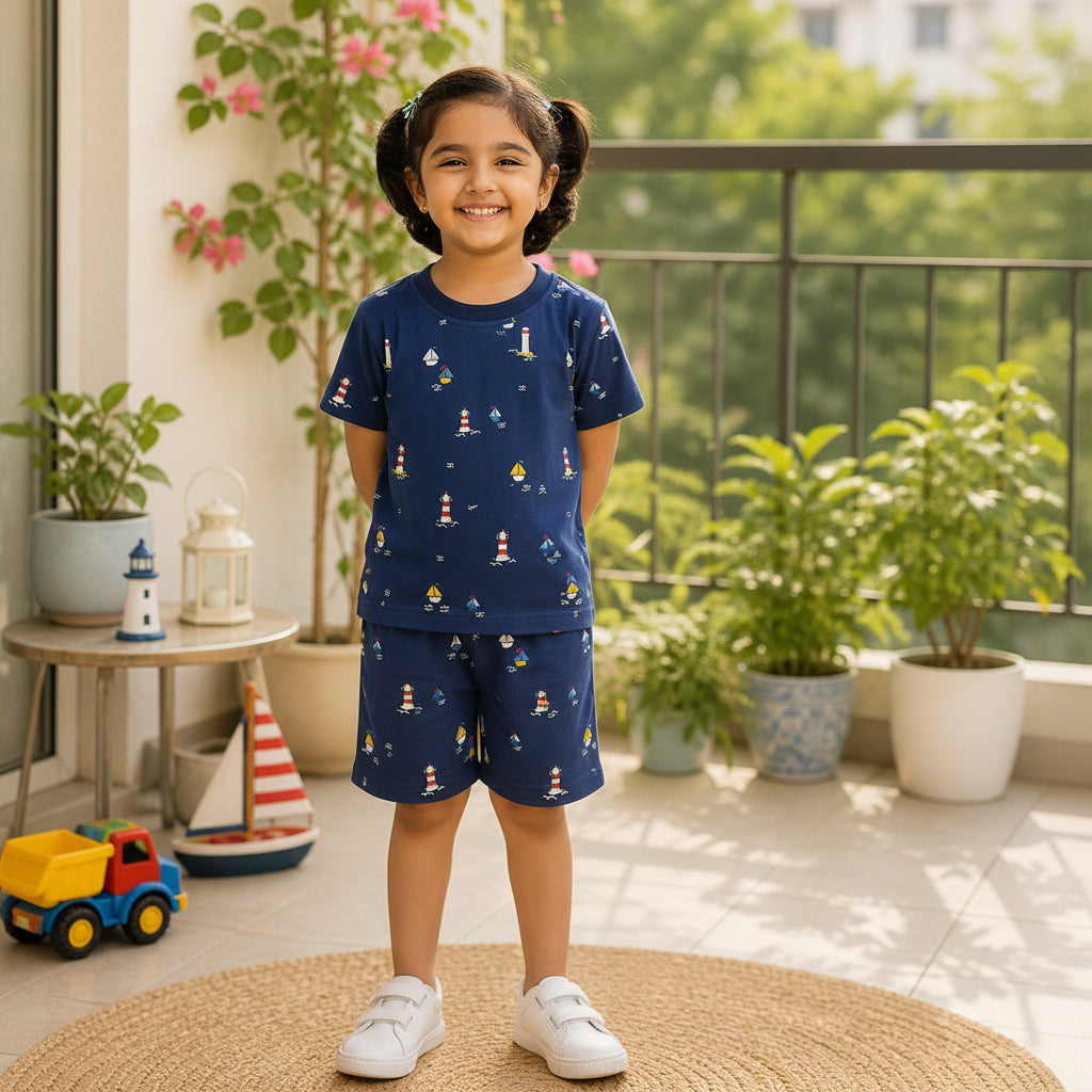 Blue Ocean Unisex Co-ord Set