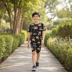 Blue Construction Co-ord Set