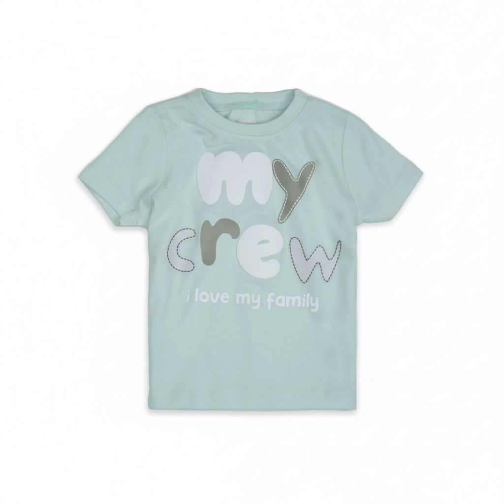 Soft Cotton Pastel Green Tee